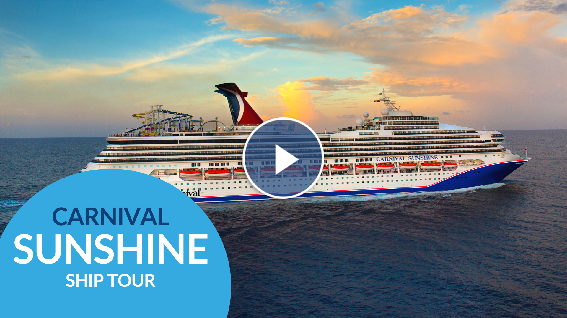 Carnival Cruise Line Sunshine Ship Tour